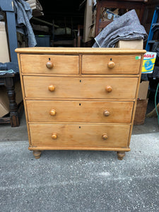 Large Victorian Pine Chest