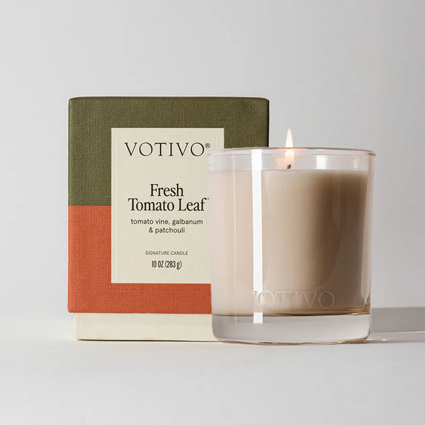 Fresh Tomato Leaf 10 oz. Signature Candle