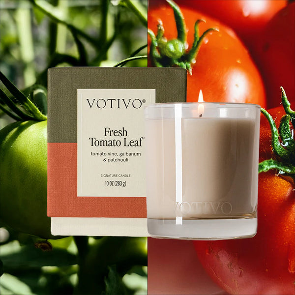 Fresh Tomato Leaf 10 oz. Signature Candle