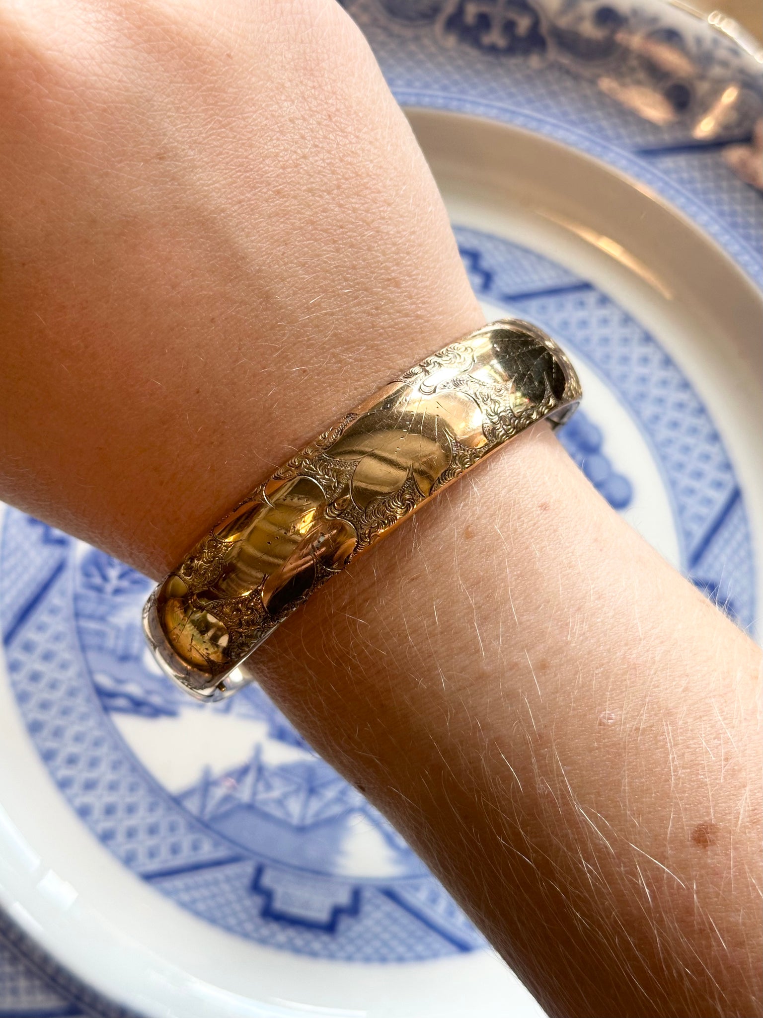 Gold Bangle