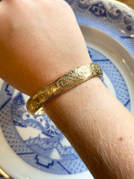 Gold Bangle