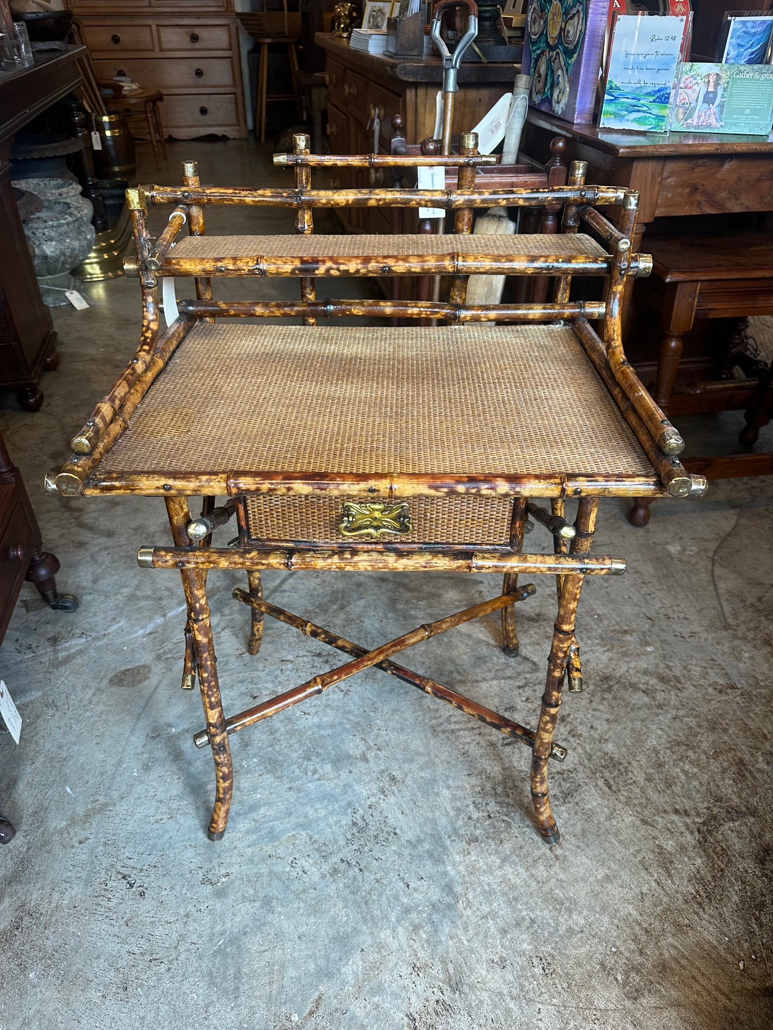 Bamboo Side Table