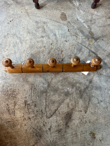 French Faux Bamboo Coat Rack