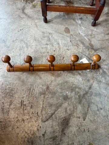French Faux Bamboo Coat Rack