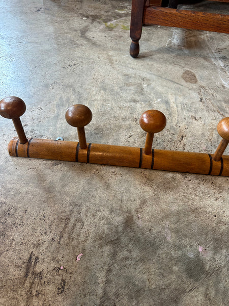 French Faux Bamboo Coat Rack