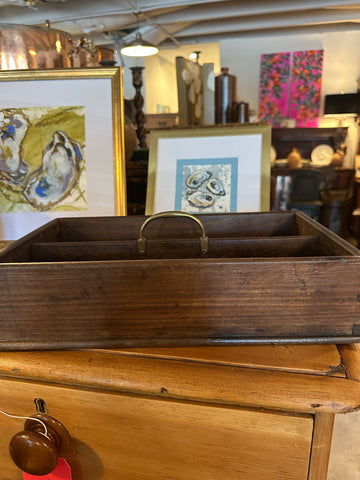 Cutlery Tray with Brass Handle