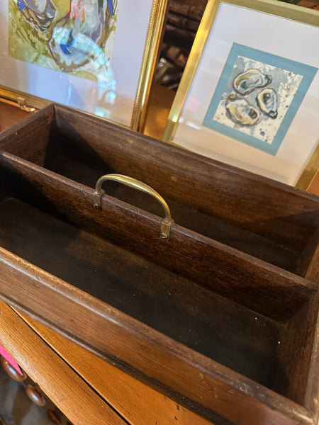 Cutlery Tray with Brass Handle