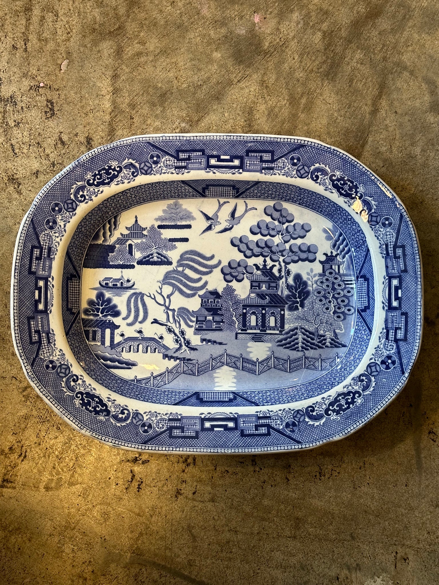 Blue Willow Platter