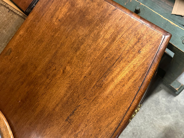 English Mahogany Bow Front Chest
