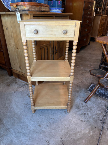 Small Pine Bobbin Whatnot