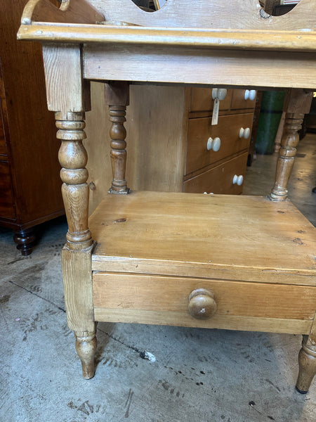 English Pine Washstand