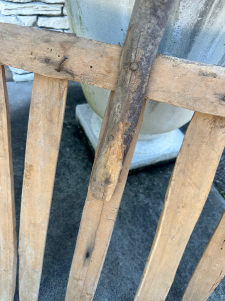 Giant Primitive Wooden Hayfork