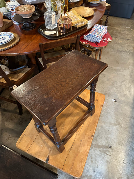English Oak Joint Stool