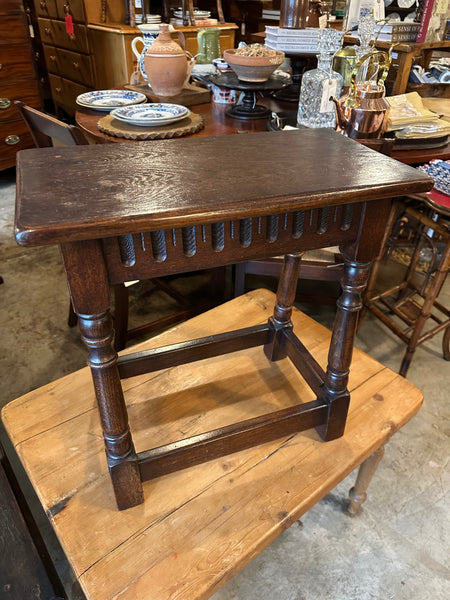 English Oak Joint Stool