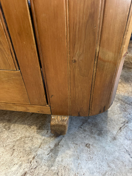 Victorian Pine Huffer Cupboard