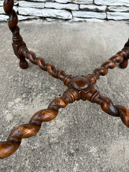 Small Round Barley Twist Coffee Table