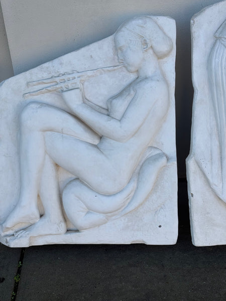 Rare Plaster Panels Made from Greek Originals