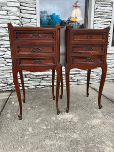 Pair of French Nightstands