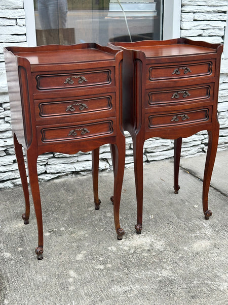 Pair of French Nightstands