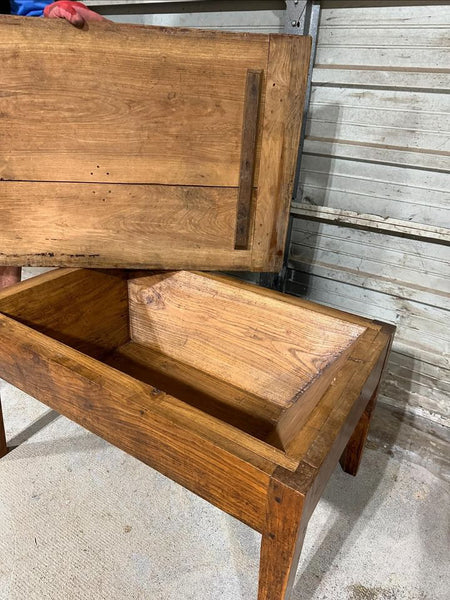 French Ash Bread Making Table, Coffee Table