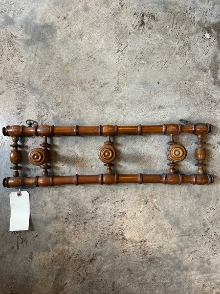 Faux Bamboo Folding Towel Rack, France