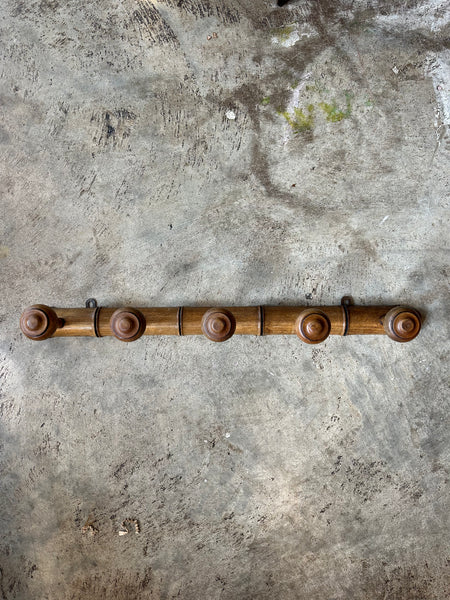 French Faux Bamboo Coat Rack