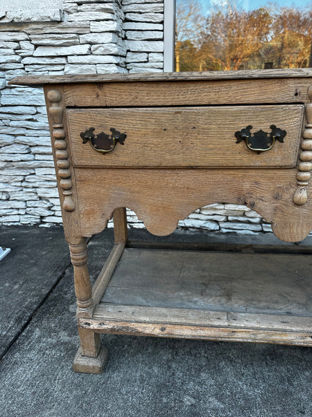 English Bleached Oak Server