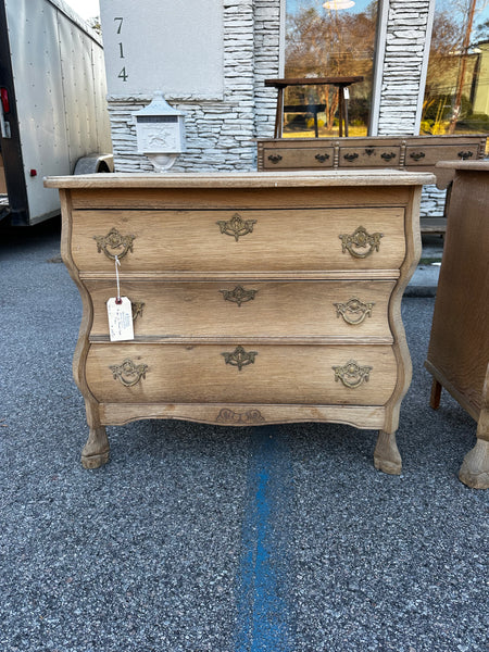 A Coordinating Pair of 20th Century Bombe Chests