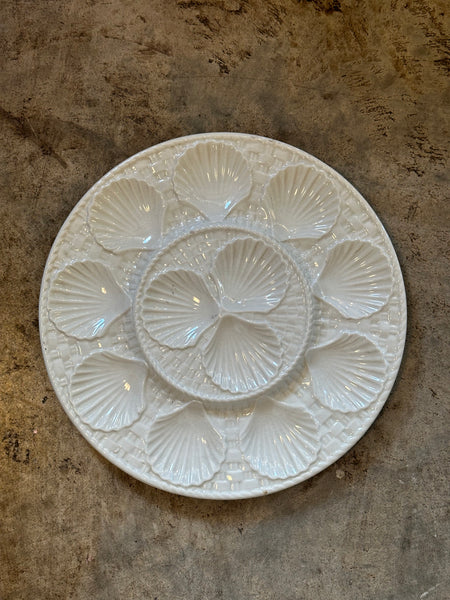 Vintage 1950s Longchamp Chantilly Oyster Platter