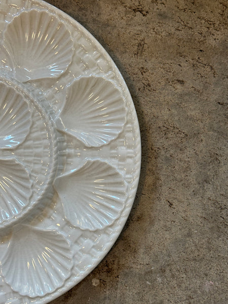 Vintage 1950s Longchamp Chantilly Oyster Platter