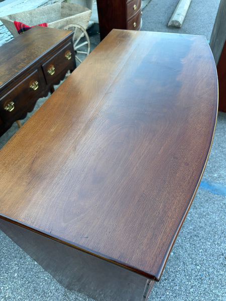 Mahogany Bow Front Chest