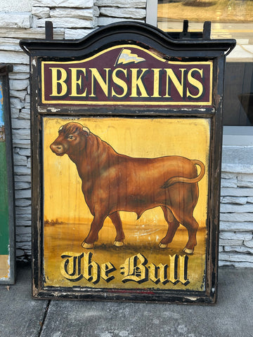 "The Bull" Pub Sign