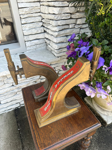 Pair of Stella Artois Beer Taps from a Pub, England