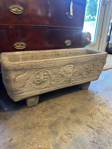 Stone Rectangular Planter