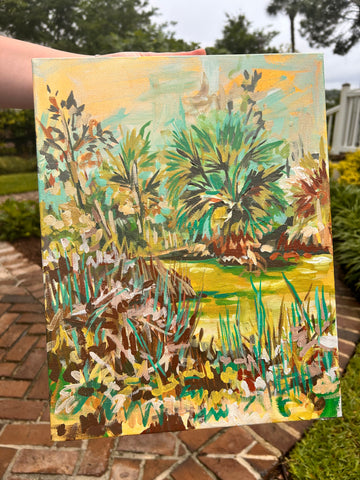 Pinckney Pond, by Angela Hughes Zokan