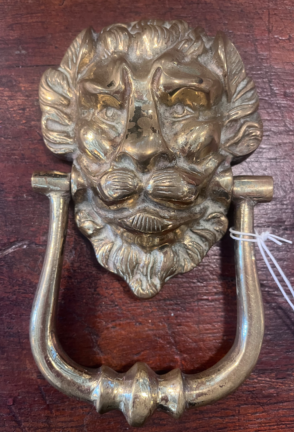 Brass Lion Door Knocker