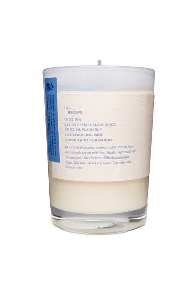 Rewined French 75 Candle 6 oz: 100% soy wax