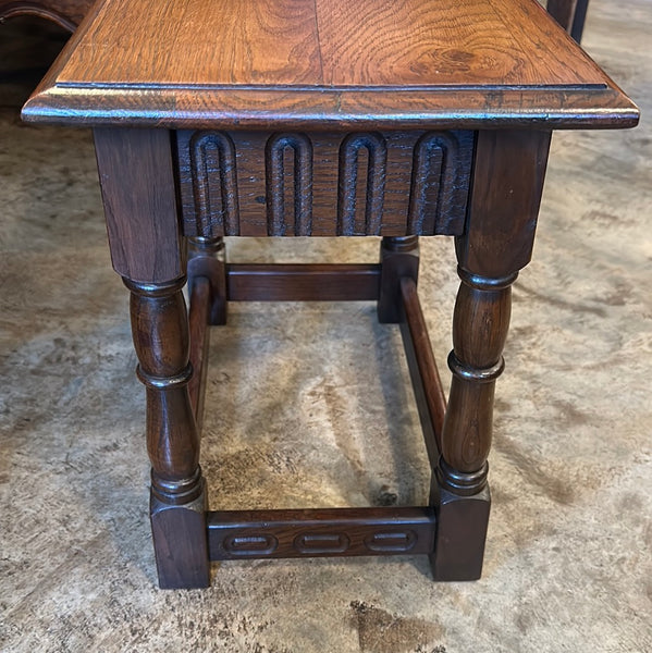 English Oak Joint Stool