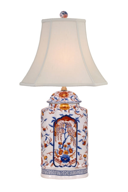 Imari Scallop Vase Lamp