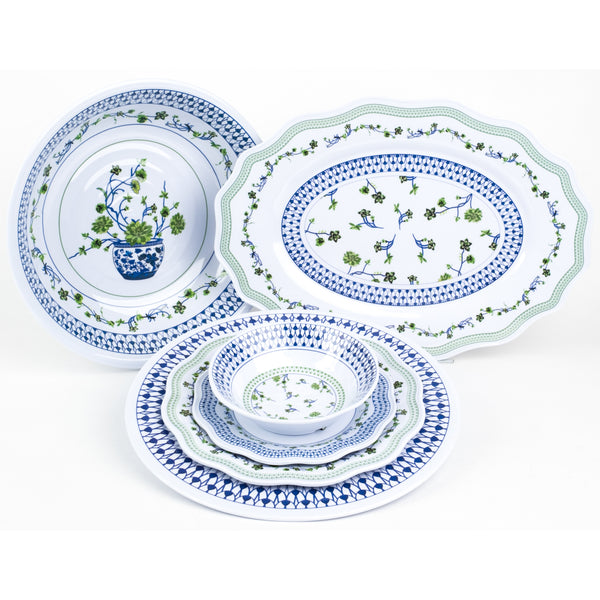 Floral Melamine Dinner Plate