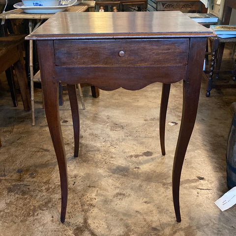French Walnut Lamp Table