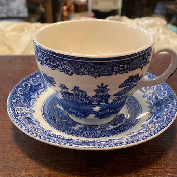 "Old Willow" Cup and Saucer