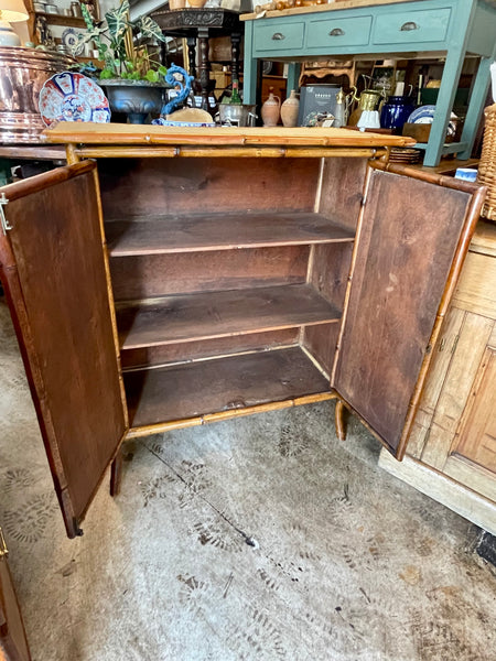 English Bamboo Cupboard