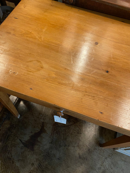 French Pine and Oak Table