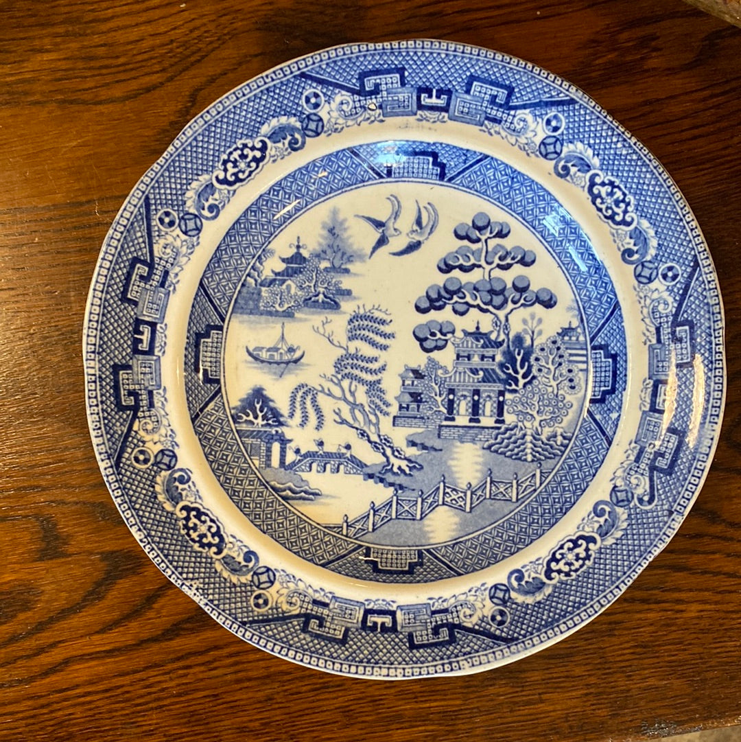 Blue Willow Plate