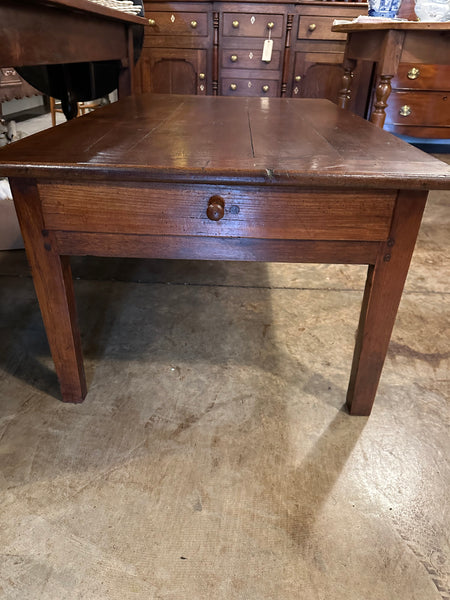 French Oak and Fruitwood Coffee Table