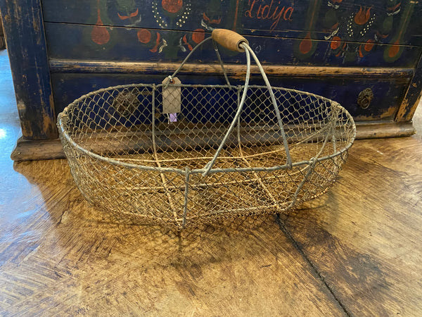 French Shell Picker's Basket
