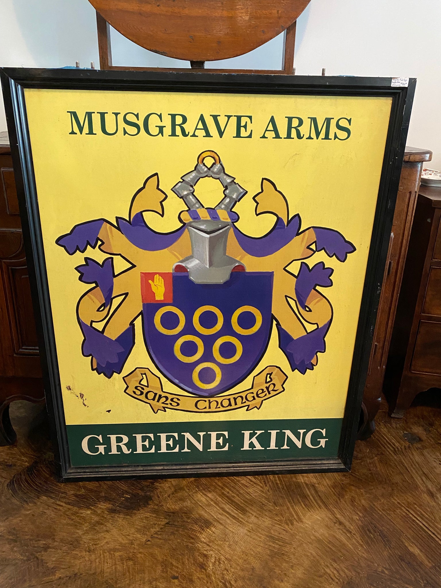 Musgrave Arms Pub Sign