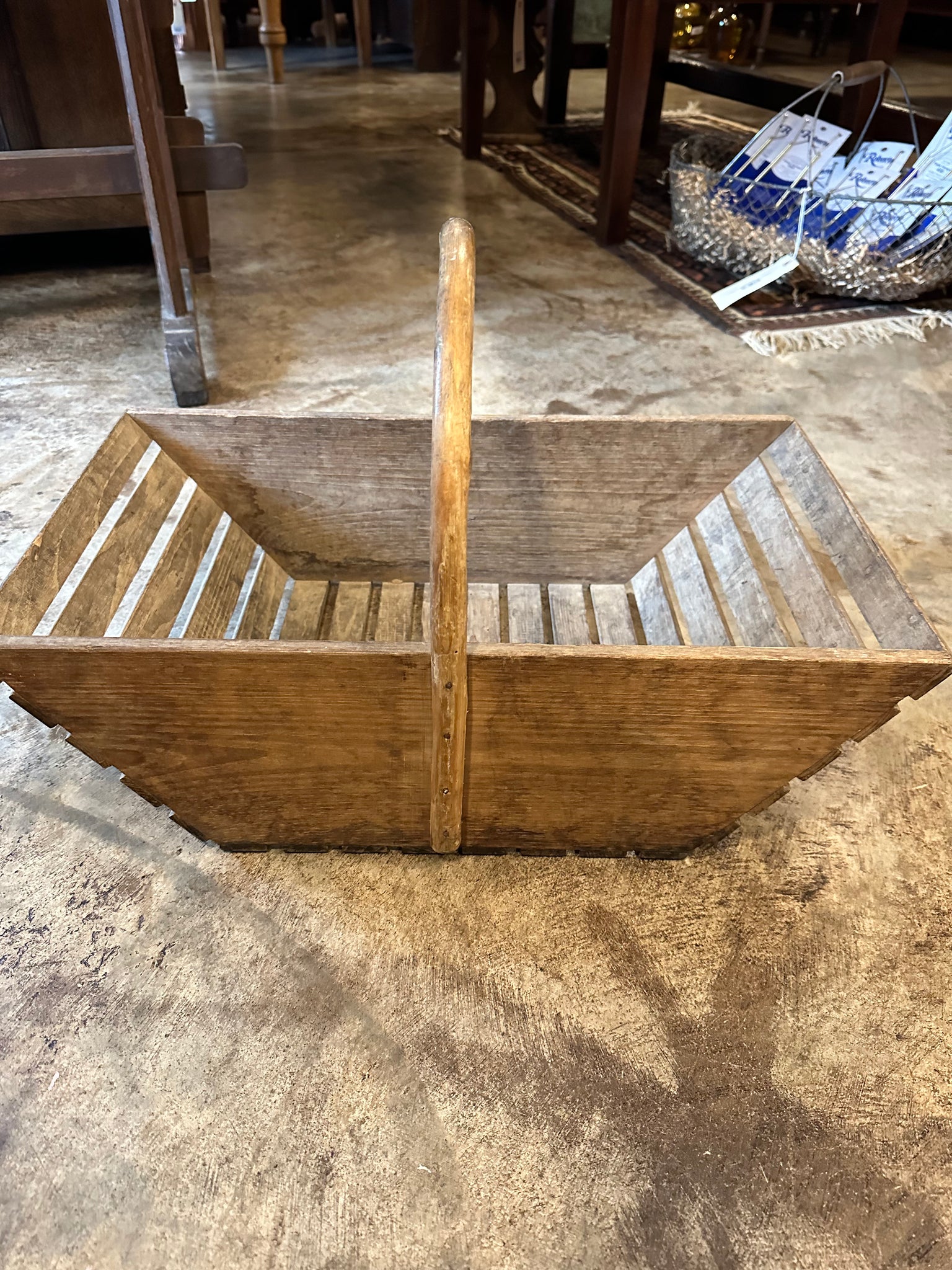 French Trug with Slats
