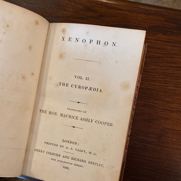 "Family Classical Library" Xenophon, Vol.II